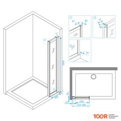 RGW Z-41 03064130-11 30 (ХРОМ/ПРОЗРАЧНОЕ СТЕКЛО) (346782)