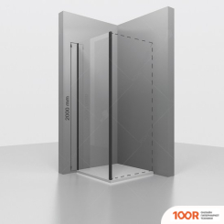 RGW Z-050-1 352205109-11 90 (ХРОМ/ПРОЗРАЧНОЕ СТЕКЛО) (346701)