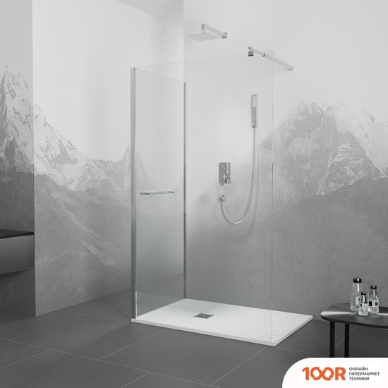 RGW WA-05-1 (WA-02+Z-060-2) 351005128-11 120X80 (ХРОМ/ПРОЗРАЧНОЕ СТЕКЛО) (346554)