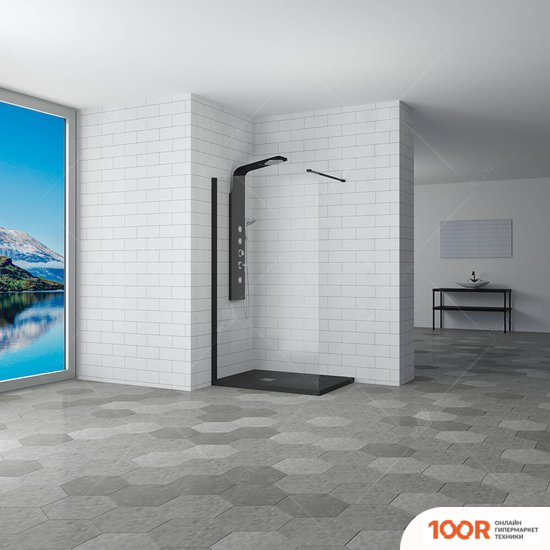 RGW WA-002B 35100209-24 90 (ЧЕРНЫЙ/МАТОВОЕ-САТИНАТ СТЕКЛО) (346395)