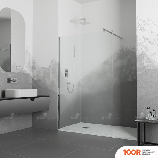 RGW WA-002 35100208-21 80 (ХРОМ/МАТОВОЕ-САТИНАТ СТЕКЛО) (346381)