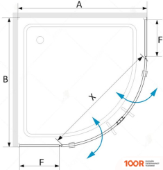 RGW SV-53B 100Х100 (346253)
