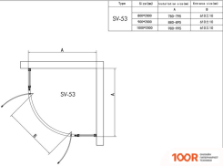 RGW SV-53B 100Х100 (346253)