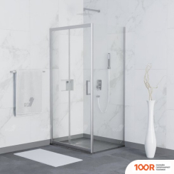 RGW SV-45 06324519-011 100X90 (ХРОМ/ПРОЗРАЧНОЕ СТЕКЛО) (346248)