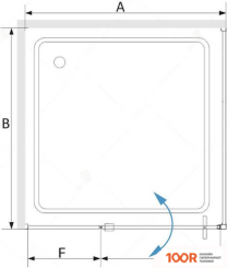 RGW SV-44B (SV-03B + Z-050-3B) 06324428-014 120X80 (ЧЕРНЫЙ/ПРОЗРАЧНОЕ СТЕКЛО) (346243)