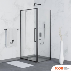 RGW SV-44B (SV-03B + Z-050-3B) 06324409-014 100X90 (ЧЕРНЫЙ/ПРОЗРАЧНОЕ СТЕКЛО) (346241)