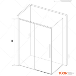 RGW SV-42B 32324285-014 150X80 (ЧЕРНЫЙ/ПРОЗРАЧНОЕ СТЕКЛО) (346194)