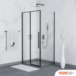 RGW SV-42B (SV-12B + Z-050-2B) 32324250-014 150X100 (ЧЕРНЫЙ/ПРОЗРАЧНОЕ СТЕКЛО) (346181)