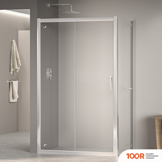 RGW PA-76-1 (PA-016 + Z-060-2) 350876168-11 160X80 (ХРОМ/ПРОЗРАЧНОЕ СТЕКЛО) (345937)