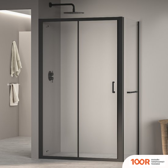 RGW PA-74-1B (PA-14B + Z-060-2B) 4108741140-14 140X100 (ЧЕРНЫЙ/ПРОЗРАЧНОЕ СТЕКЛО) (345806)