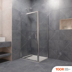 RGW PA-74 410874178-11 170X80 (ХРОМ/ПРОЗРАЧНОЕ СТЕКЛО) (345762)