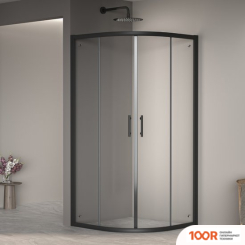 RGW PA-51B 02085199-14 90X90 (ЧЕРНЫЙ/ПРОЗРАЧНОЕ СТЕКЛО) (345659)