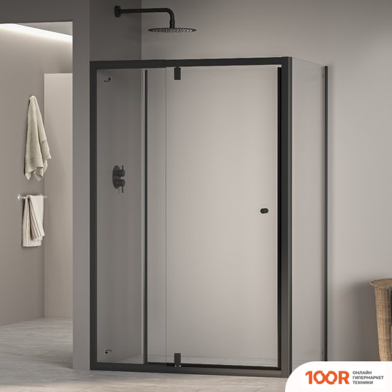 RGW PA-44B (PA-02B + Z-050-1B) 41084407-014 100X70 (ЧЕРНЫЙ/ПРОЗРАЧНОЕ СТЕКЛО) (345620)