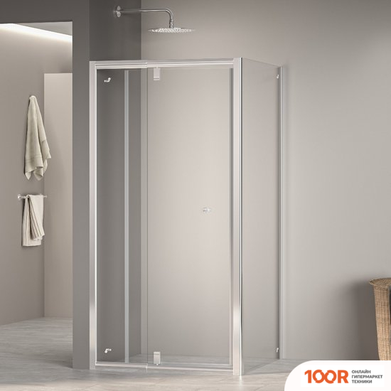 RGW PA-32 (PA-02 + Z-050-1) 41083277-011 70X70 (ХРОМ/ПРОЗРАЧНОЕ СТЕКЛО) (345508)