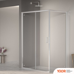 RGW PA-245 410824592-11 90X120 (ХРОМ/ПРОЗРАЧНОЕ СТЕКЛО) (345488)