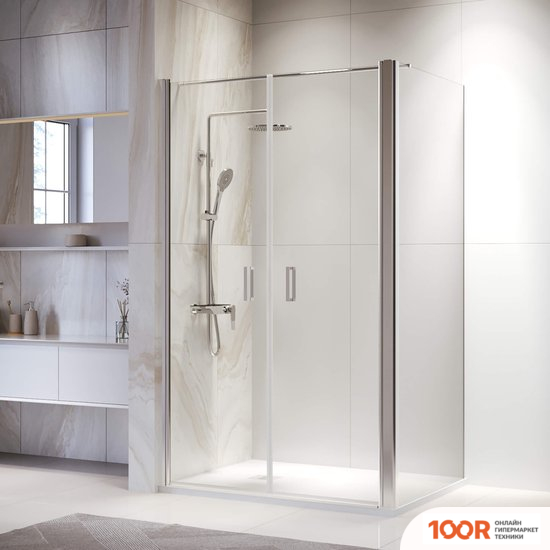 RGW PA-144 (PA-104+Z-050-2+O-104) 060814460-011 60X100 (ХРОМ/ПРОЗРАЧНОЕ СТЕКЛО) (345354)