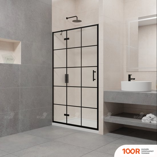 RGW PA-07B 41080712-84L 120 (ЧЕРНЫЙ/ПРОЗРАЧНОЕ СТЕКЛО) (345211)