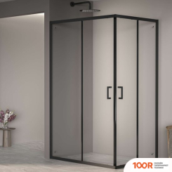 RGW PA-040B 3508104092-14 90X120 (ЧЕРНЫЙ/ПРОЗРАЧНОЕ СТЕКЛО) (345194)