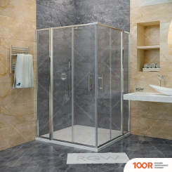 RGW HO-311 030631133-11 130X130 (ХРОМ/ПРОЗРАЧНОЕ СТЕКЛО) (344906)