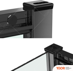 RGW CL-48B (CL-14B + Z-050-1B) 32094893-014 130X90 (ЧЕРНЫЙ/ПРОЗРАЧНОЕ СТЕКЛО) (344710)