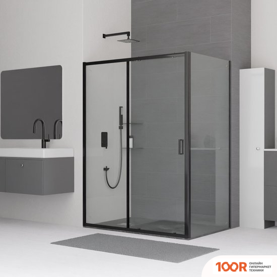 RGW CL-48B (CL-14B + Z-050-1B) 32094803-014 130X100 (ЧЕРНЫЙ/ПРОЗРАЧНОЕ СТЕКЛО) (344697)