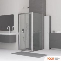 RGW CL-31-1 (CL-21 + Z-060-1) 040931199-011 90X90 (ХРОМ/ПРОЗРАЧНОЕ СТЕКЛО) (344571)