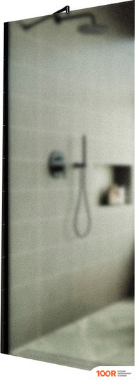 MaybahGlass 89X195 MGD-690-6Ш (САТИН СТЕКЛО/ЧЕРНЫЙ) (344195)