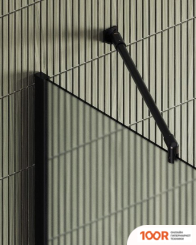 MaybahGlass 89X195 MGD-690-6Ш (САТИН СТЕКЛО/ЧЕРНЫЙ) (344195)