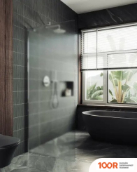 MaybahGlass 195X109 MGD-680-5У (САТИН СТЕКЛО/ХРОМ МАТОВЫЙ) (344066)