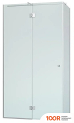 Benetto BEN-107_SL_M 100X100X220 (МАТОВОЕ СТЕКЛО/СЕРЕБРИСТЫЙ) (343311)