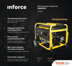 Генератор Inforce IN8000E (341595)