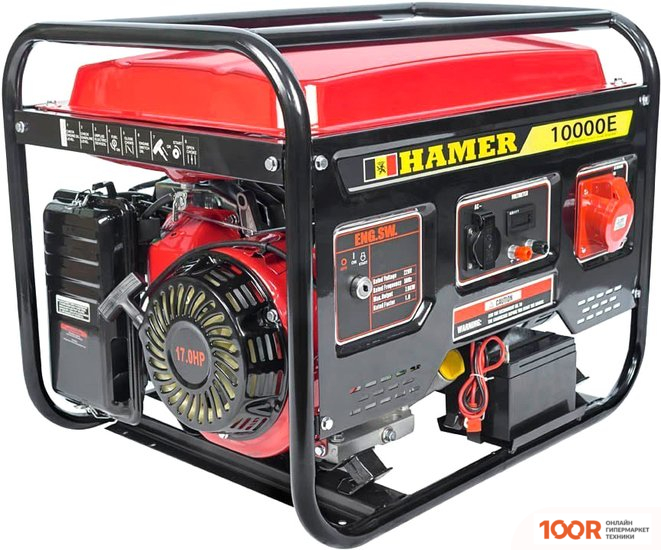 Генератор Hamer 10000E (341570)
