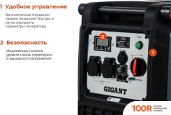 Генератор Gigant GPIGL-3800E (341561)