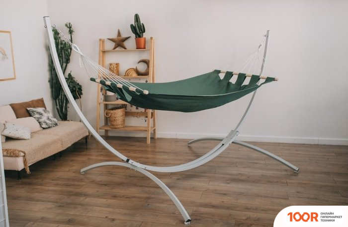 Ремесленник Павел ЛЬНЯНОЙ ЛЮКС С КАРКАСОМ 200X120 СМ (ОЛИВКОВЫЙ) (341448)