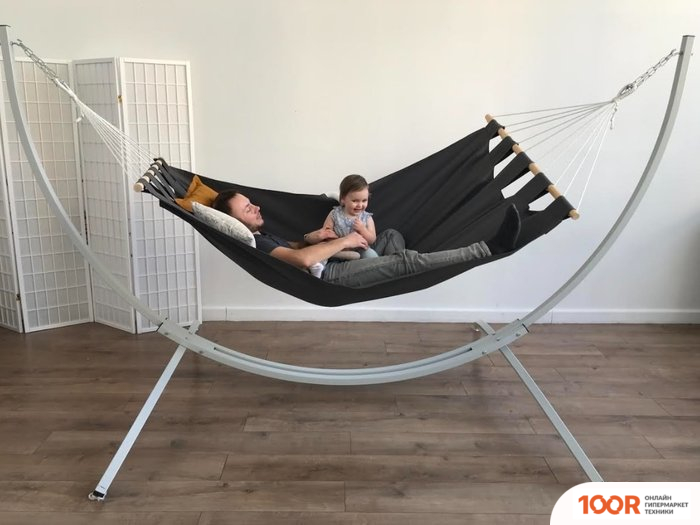 Ремесленник Павел ЛЬНЯНОЙ ЛЮКС С КАРКАСОМ 200X120 СМ (МОКРЫЙ АСФАЛЬТ) (341447)