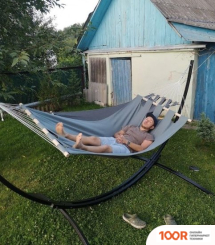 Ремесленник Павел ЛЬНЯНОЙ ЛЮКС С КАРКАСОМ 200X120 СМ (ГОЛУБАЯ ЕЛЬ) (341445)