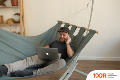 Ремесленник Павел ЛЬНЯНОЙ 200X120 СМ (ГОЛУБАЯ ЕЛЬ) (341433)