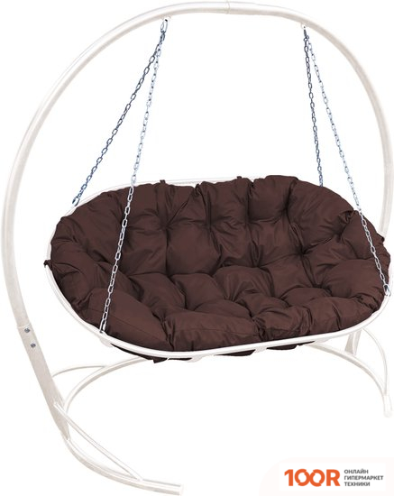 M-Group МАМАСАН 12120105 (БЕЛЫЙ/КОРИЧНЕВАЯ ПОДУШКА) (341214)