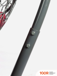 M-Group ЛЕЖЕБОКА 11180302 (С СЕРЫМ РОТАНГОМ/БОРДОВАЯ ПОДУШКА) (341191)