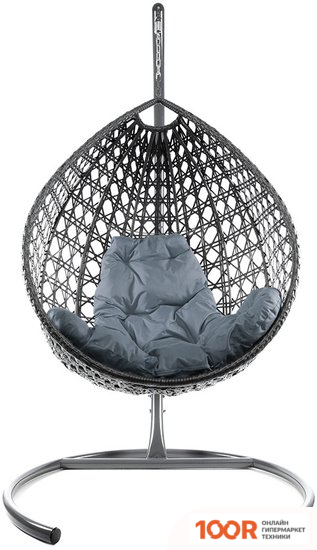 M-Group КАПЛЯ ЛЮКС 11030309 (СЕРЫЙ РОТАНГ/СЕРАЯ ПОДУШКА) (341068)