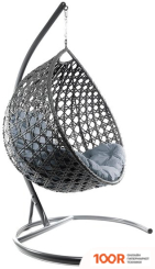 M-Group КАПЛЯ ЛЮКС 11030309 (СЕРЫЙ РОТАНГ/СЕРАЯ ПОДУШКА) (341068)