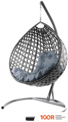 M-Group КАПЛЯ ЛЮКС 11030309 (СЕРЫЙ РОТАНГ/СЕРАЯ ПОДУШКА) (341068)