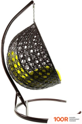 M-Group КАПЛЯ ЛЮКС 11030211 (КОРИЧНЕВЫЙ РОТАНГ/ЖЕЛТАЯ ПОДУШКА) (341059)