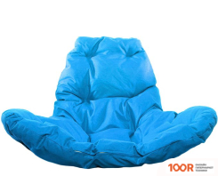 M-Group КАПЛЯ ЛЮКС 11030110 (БЕЛЫЙ РОТАНГ/СИНЯЯ ПОДУШКА) (341047)