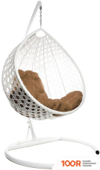 M-Group КАПЛЯ ЛЮКС 11030101 (БЕЛЫЙ РОТАНГ/БЕЖЕВАЯ ПОДУШКА) (341038)