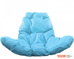 M-Group КАПЛЯ ЛОРИ 11530203 (КОРИЧНЕВЫЙ РОТАНГ/ГОЛУБАЯ ПОДУШКА) (341010)