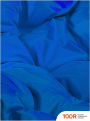 M-Group ДЛЯ ДВОИХ ЛЮКС 11510410 (ЧЕРНЫЙ РОТАНГ/СИНЯЯ ПОДУШКА) (340907)