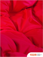 M-Group ДЛЯ ДВОИХ ЛЮКС 11510406 (ЧЕРНЫЙ РОТАНГ/КРАСНАЯ ПОДУШКА) (340903)