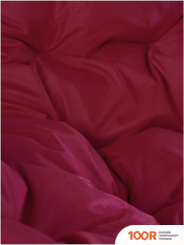 M-Group ДЛЯ ДВОИХ ЛЮКС 11510402 (ЧЕРНЫЙ РОТАНГ/БОРДОВАЯ ПОДУШКА) (340899)