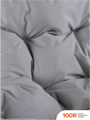 M-Group ДЛЯ ДВОИХ ЛЮКС 11510309 (СЕРЫЙ РОТАНГ/СЕРАЯ ПОДУШКА) (340896)